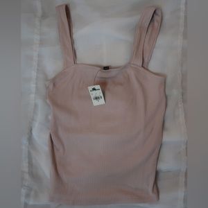 Express light pink tank top